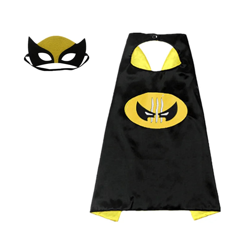 Superhero Capes for Kids 3-10 Year Old Boy Gifts Boys Cartoon Dress Up Costumes Party Supplies Easter Gifts - Slobuy