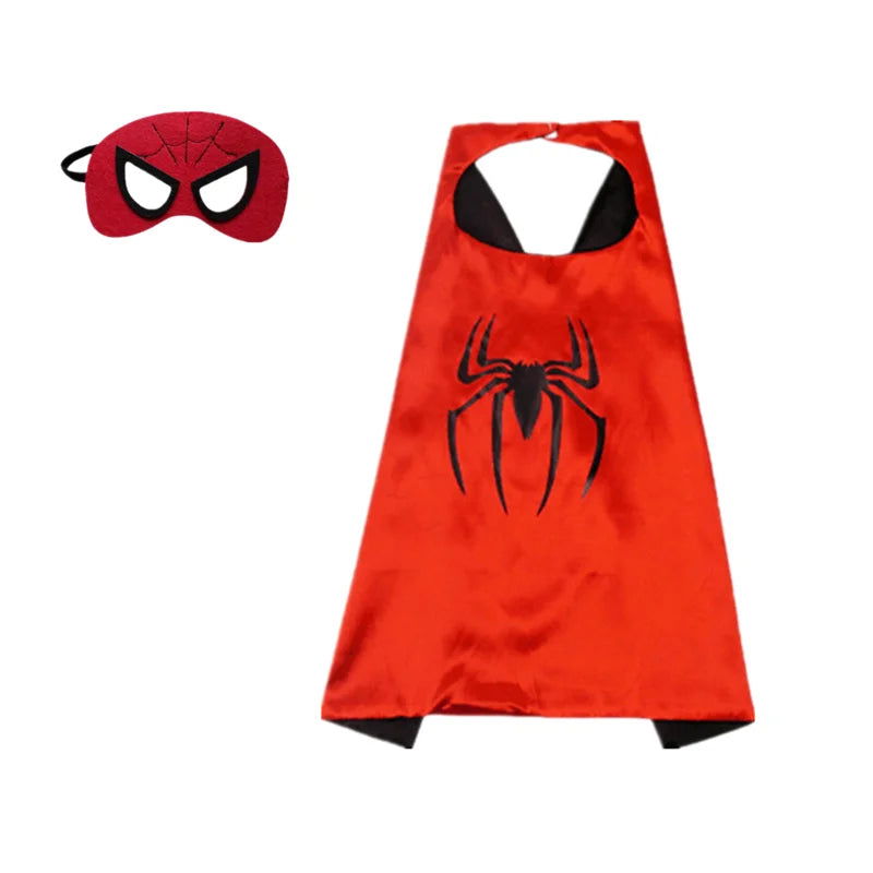 Superhero Capes for Kids 3-10 Year Old Boy Gifts Boys Cartoon Dress Up Costumes Party Supplies Easter Gifts - Slobuy