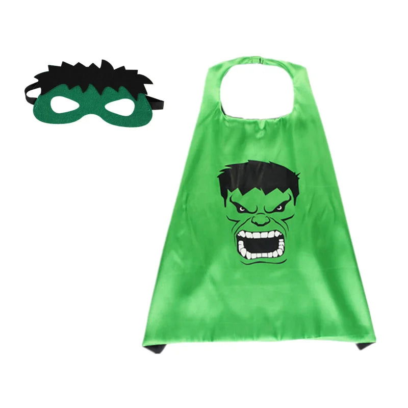Superhero Capes for Kids 3-10 Year Old Boy Gifts Boys Cartoon Dress Up Costumes Party Supplies Easter Gifts - Slobuy