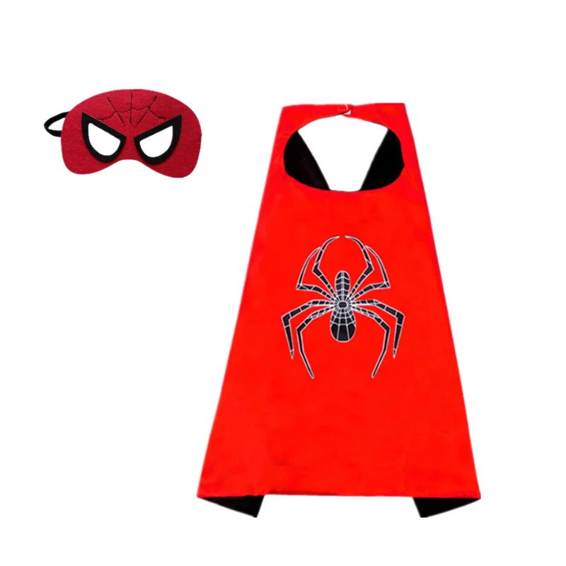 Superhero Capes for Kids 3-10 Year Old Boy Gifts Boys Cartoon Dress Up Costumes Party Supplies Easter Gifts - Slobuy