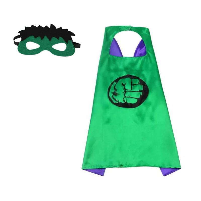 Superhero Capes for Kids 3-10 Year Old Boy Gifts Boys Cartoon Dress Up Costumes Party Supplies Easter Gifts - Slobuy