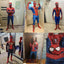Superhero Spandex Costume Cosplay 3D Zentai Full Bodysuit Halloween Adult 3D Style Rubies Men's Cosplay Costume - Slobuy