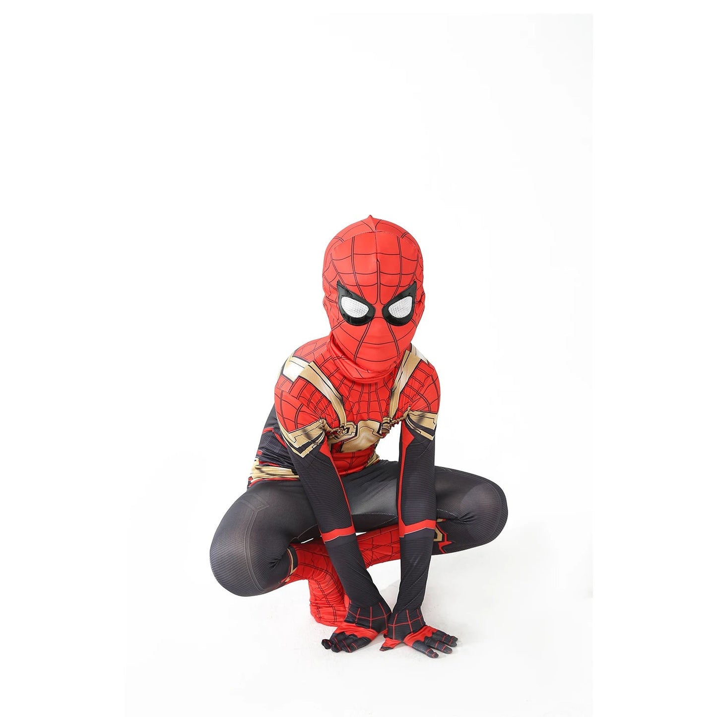 Superhero Spiderman Kids Costume Set 12 Style Iron Miles The Amazing Spiderman Halloween Cosplay Bodysuit for Boys and Girls - Slobuy