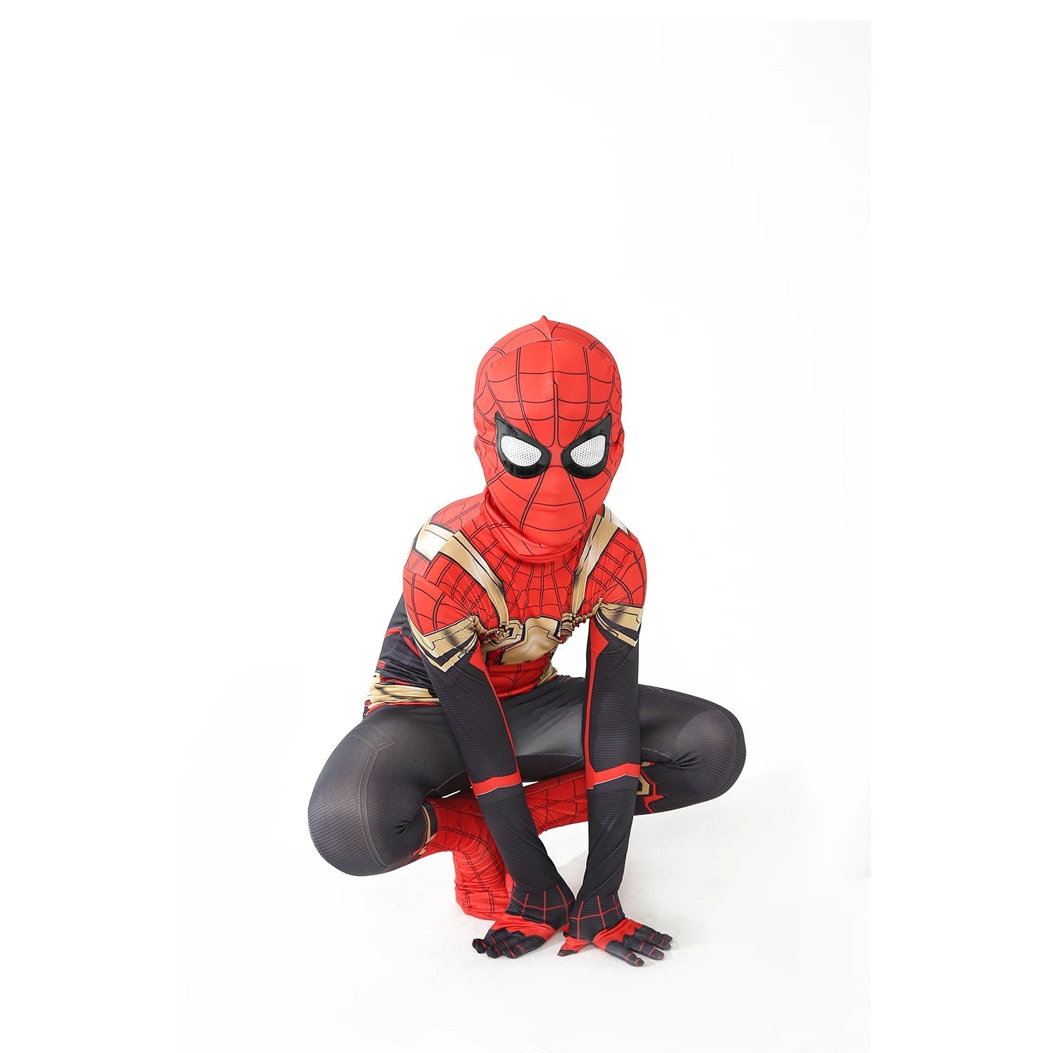 Superhero Spiderman Kids Costume Set 12 Style Iron Miles The Amazing Spiderman Halloween Cosplay Bodysuit for Boys and Girls - Slobuy