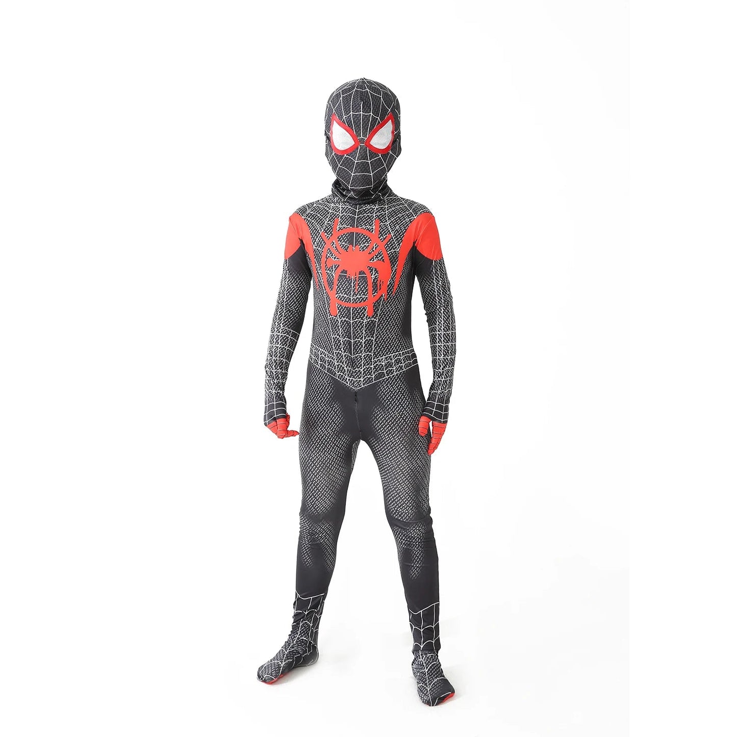 Superhero Spiderman Kids Costume Set 12 Style Iron Miles The Amazing Spiderman Halloween Cosplay Bodysuit for Boys and Girls - Slobuy