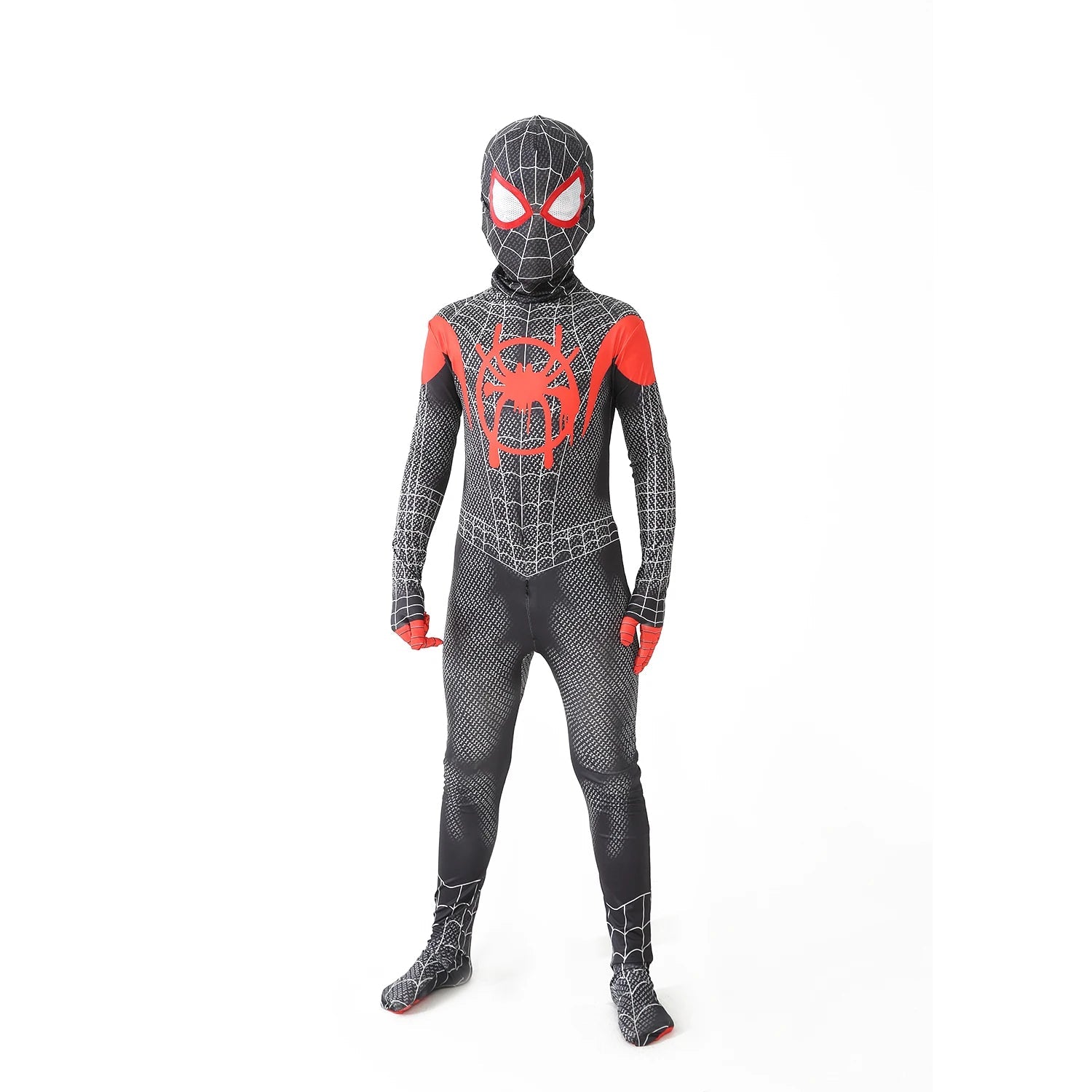 Superhero Spiderman Kids Costume Set 12 Style Iron Miles The Amazing Spiderman Halloween Cosplay Bodysuit for Boys and Girls - Slobuy