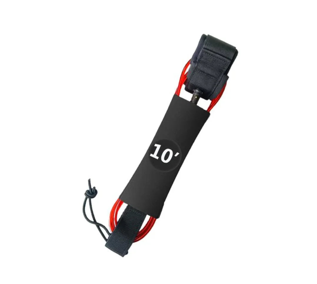 Surf Leash 6-10ft SUP Board Surf Leg Rope Surfboard Leash TPU Stainless Swivels Inflatable Paddle Board Longboard Foot Rope - Slobuy