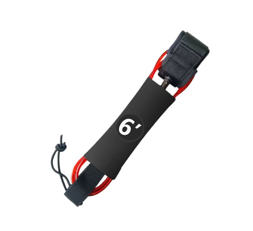 Surf Leash 6-10ft SUP Board Surf Leg Rope Surfboard Leash TPU Stainless Swivels Inflatable Paddle Board Longboard Foot Rope - Slobuy