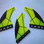 Surfing Accessories M Surf fins Thrusters set surfing fin for surfboard Tri set - Slobuy