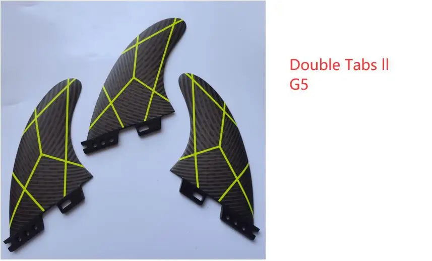 Surfing Accessories M Surf fins Thrusters set surfing fin for surfboard Tri set - Slobuy