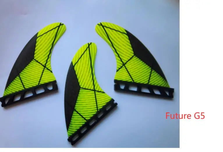 Surfing Accessories M Surf fins Thrusters set surfing fin for surfboard Tri set - Slobuy