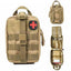 Survival First-aid Kit Container Travel Oxford Waterproof Tactical Waist Pack Outdoor Climbing Camping Equipment Safe Bag - Slobuy