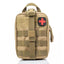 Survival First-aid Kit Container Travel Oxford Waterproof Tactical Waist Pack Outdoor Climbing Camping Equipment Safe Bag - Slobuy