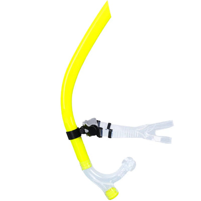 Swim Training Snorkel Center-Mount Front ComfortableMounted Silicone Mouthpiece Junior Swimmers Equipment For Adult Youth Kid - Slobuy
