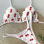 Swimwear Women Cute  Cherry Print Brazilian Thong Bikini Set Sexy Thong Swimsuit Two Pieces Bathing Suit Women 2023 Beach Wear - Slobuy