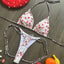 Swimwear Women Cute  Cherry Print Brazilian Thong Bikini Set Sexy Thong Swimsuit Two Pieces Bathing Suit Women 2023 Beach Wear - Slobuy