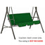 Swing Chair Cover Outdoor Garden Swing Chair Waterproof Dustproof Protector Seat Cover  Blackish Green - Slobuy