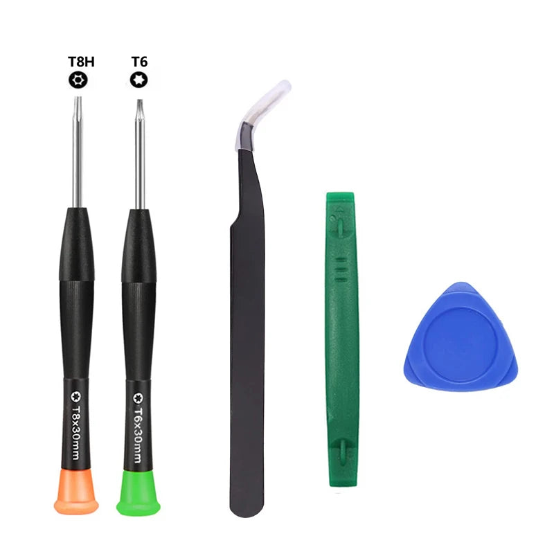 9 in 1 Joystick Replacement Kits for Xbox Series X/S Xbox One Controller with T6/T8 Screwdriver 3D Analog Thumbstick Repair Kit - Slobuy