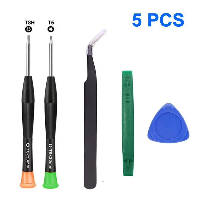 9 in 1 Joystick Replacement Kits for Xbox Series X/S Xbox One Controller with T6/T8 Screwdriver 3D Analog Thumbstick Repair Kit - Slobuy