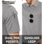 TACVASEN Summer Polo Tee Shirts Men's Short Sleeve Quick Dry T-shirt Breathable Work Shirt Fishing Hiking Golf Polos Top Man - Slobuy