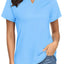 TACVASEN UPF 50+ V-neck Short Sleeve Golf Polos Shirts Womens Quick Dry Sun/UV Protection T-shirts Outdoor Sports Pullover Tops - Slobuy