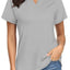 TACVASEN UPF 50+ V-neck Short Sleeve Golf Polos Shirts Womens Quick Dry Sun/UV Protection T-shirts Outdoor Sports Pullover Tops - Slobuy