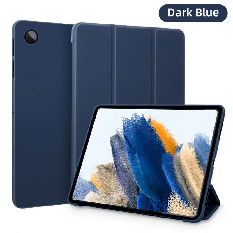 TBTIC Case for Samsung Galaxy S6 Lite P610 P615 A9 A7 Lite 8.7IN Tab A8 10.5IN A9 Plus S7 S8 S9 11IN PU Tablet Cover Smart Case - Slobuy
