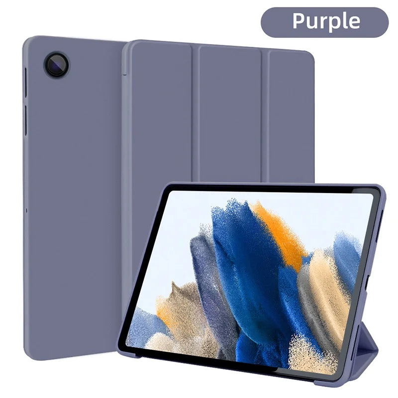 TBTIC Case for Samsung Galaxy S6 Lite P610 P615 A9 A7 Lite 8.7IN Tab A8 10.5IN A9 Plus S7 S8 S9 11IN PU Tablet Cover Smart Case - Slobuy