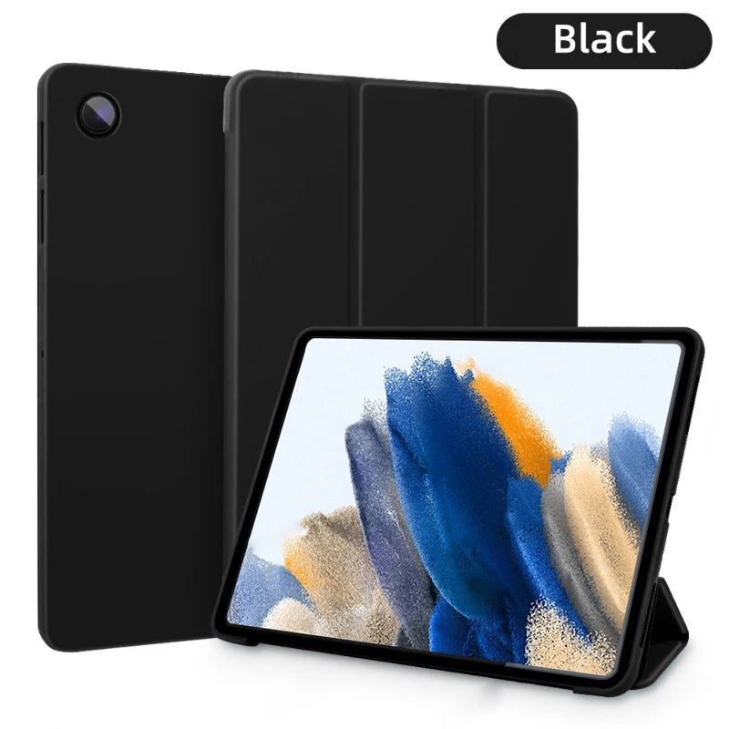 TBTIC Case for Samsung Galaxy S6 Lite P610 P615 A9 A7 Lite 8.7IN Tab A8 10.5IN A9 Plus S7 S8 S9 11IN PU Tablet Cover Smart Case - Slobuy