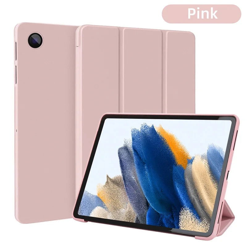 TBTIC Case for Samsung Galaxy S6 Lite P610 P615 A9 A7 Lite 8.7IN Tab A8 10.5IN A9 Plus S7 S8 S9 11IN PU Tablet Cover Smart Case - Slobuy