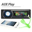 SINOVCLE Car 1din Audio Radio Bluetooth Stereo MP3 Player FM Receiver 12V Support Phone Charging AUX/USB/TF Card In Dash Kit - Slobuy