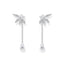 TIANDE Exquisite Zircon Tassel Chain Dangle Earrings for Women Fashion Gold Color Pierced Ear Stud Earrings Jewelry Accessories - Slobuy