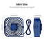 TOPK Mini Portable Fan,USB Desk Fan Table,Quiet 3 Speed Wind Personal Fan 360°Rotatable Head Standing Fans for Room Camping Hom - Slobuy