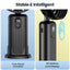 TOPK Portable Mini Fan,2400mAh USB Rechargeable Hand Neck Fan 3in1 Personal Electric Fan Standing Fans for Room Camping Foldable - Slobuy