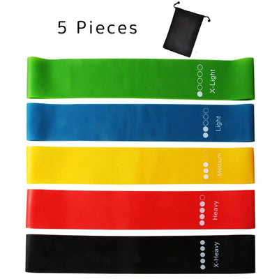 TPE Resistance Bands Fitness Set Rubber Loop Bands Strength Training Workout Expander Yoga Gym Equipment Elastic Rubber Loop - Slobuy