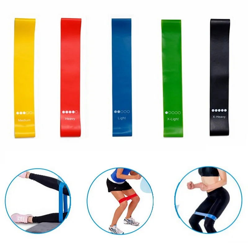 TPE Resistance Bands Fitness Set Rubber Loop Bands Strength Training Workout Expander Yoga Gym Equipment Elastic Rubber Loop - Slobuy