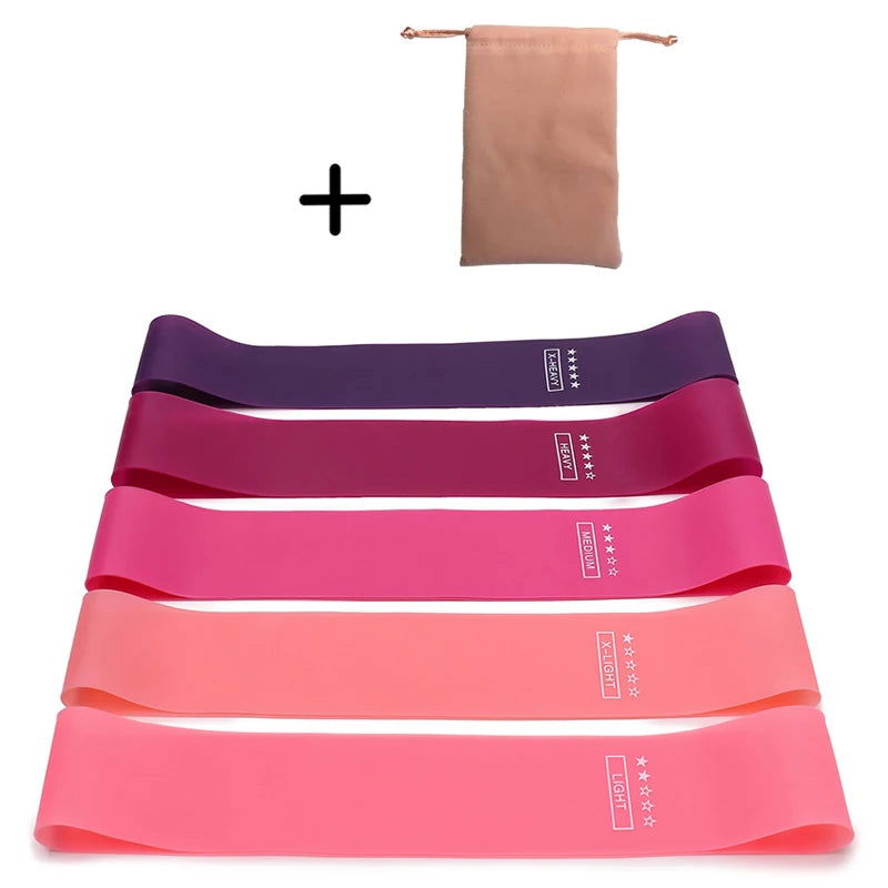 TPE Resistance Bands Fitness Set Rubber Loop Bands Strength Training Workout Expander Yoga Gym Equipment Elastic Rubber Loop - Slobuy