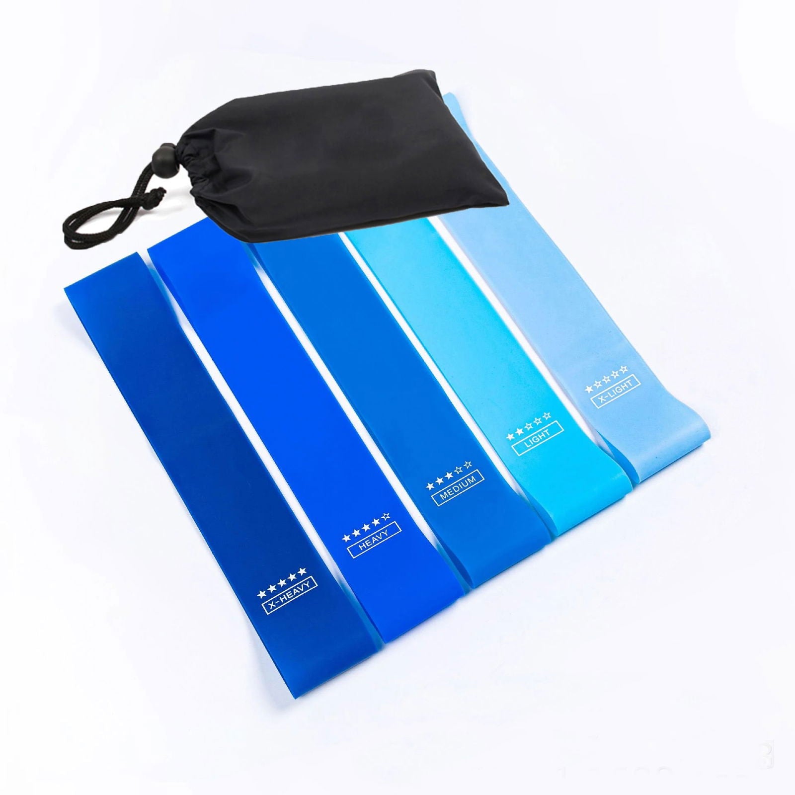 TPE Resistance Bands Fitness Set Rubber Loop Bands Strength Training Workout Expander Yoga Gym Equipment Elastic Rubber Loop - Slobuy