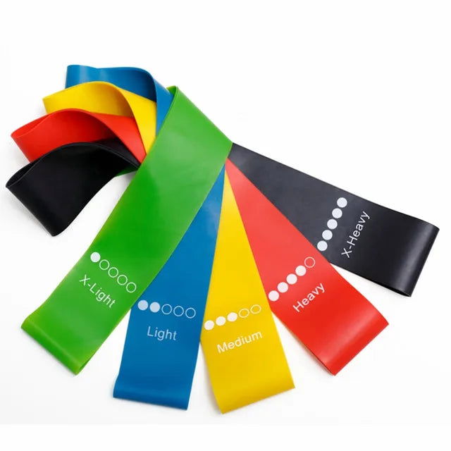 TPE Resistance Bands Fitness Set Rubber Loop Bands Strength Training Workout Expander Yoga Gym Equipment Elastic Rubber Loop - Slobuy