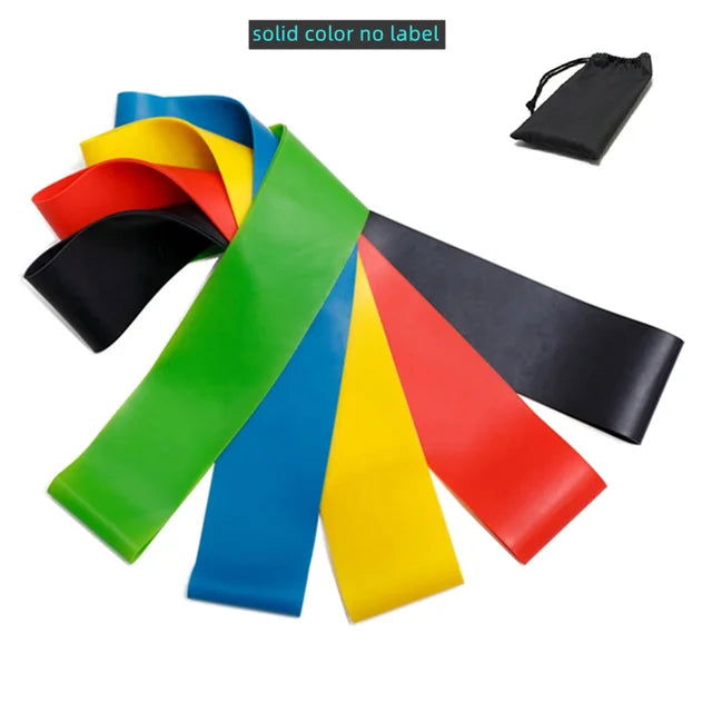 TPE Resistance Bands Fitness Set Rubber Loop Bands Strength Training Workout Expander Yoga Gym Equipment Elastic Rubber Loop - Slobuy