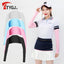 TTYGJ Golf Sun Protection Sleeve Ice Silk Sun Protection Shawl Women's Anti-UV  Cothing  골프웨어 Korean Style  Ladies Golf Wear - Slobuy