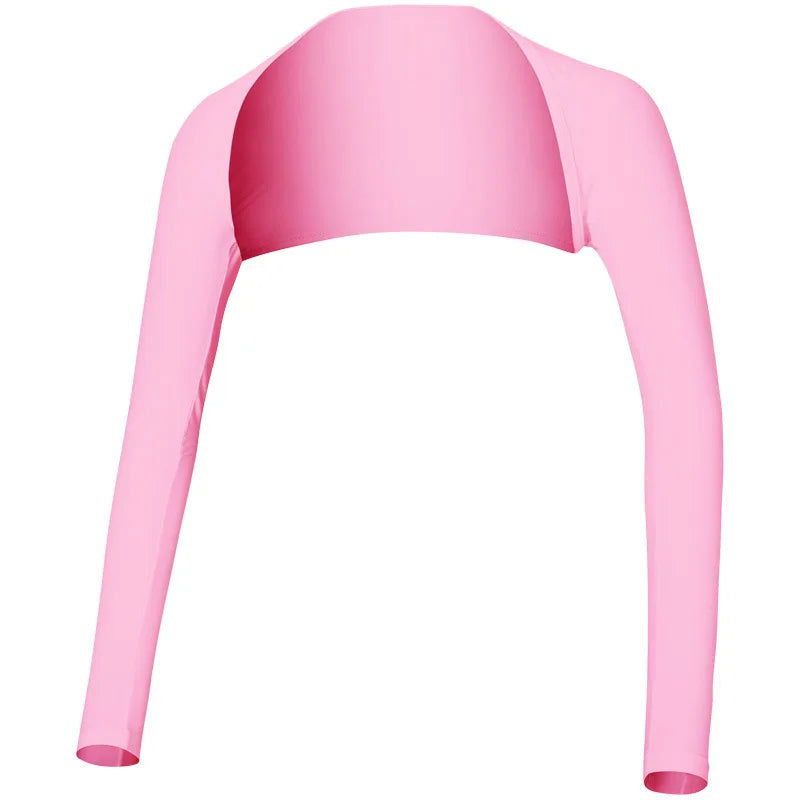 TTYGJ Golf Sun Protection Sleeve Ice Silk Sun Protection Shawl Women's Anti-UV  Cothing  골프웨어 Korean Style  Ladies Golf Wear - Slobuy