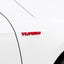 TURBO Car 3D Zinc Alloy Stickers Body Rear Label Side Trim Decals Car Styling Decoration Sticker Auto Exterior Decor Accessories - Slobuy