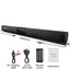 TV Car Sound Bar Wired and Wireless Bluetooth-compatible Home Surround SoundBar for PC Theater TV Computer Speaker - Slobuy