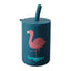 TYRY.HU 1Pc Baby Feeding Straw Cup Baby Cartoon Learning Feeding Cup Food Grade Silicone Toddler Water Bottle Tableware BPA Free - Slobuy