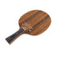 Table Tennis Racket 5 Layers Ping Pong Blade Paddle Ebony Wood Dalbergia Tennis Rackets Professional Long Handle PingPong Racket - Slobuy