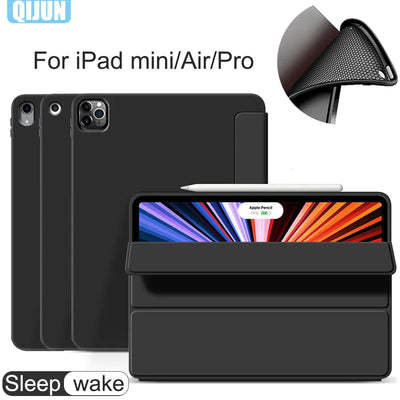Tablet Case for Apple ipad 9.7" Air 4 5 6 7 8 9 10 th Gen mini 7.9" 8.3 Pro 11 2020 2021 2022 10.2" Cover Smart sleep wake Stand - Slobuy