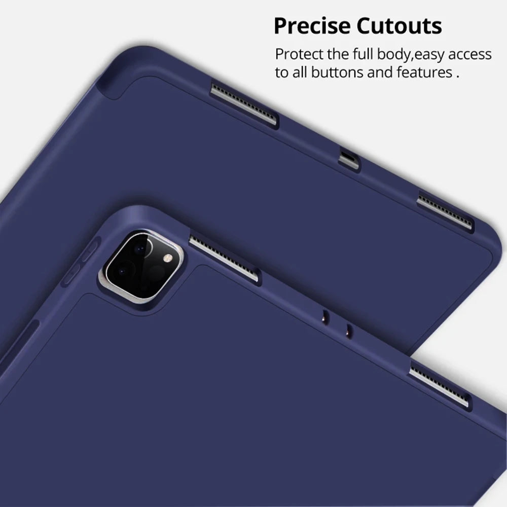 Tablet Case for Apple ipad 9.7" Air 4 5 6 7 8 9 10 th Gen mini 7.9" 8.3 Pro 11 2020 2021 2022 10.2" Cover Smart sleep wake Stand - Slobuy