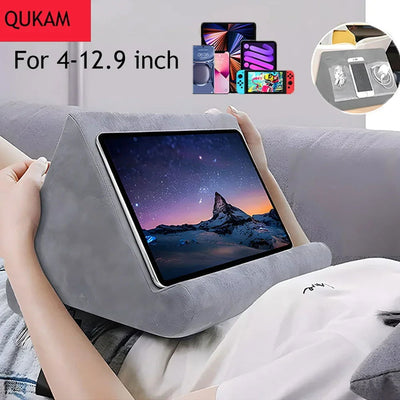 Tablet Phone holder Multifunctional pillow-type suitable For iPad   Tablet holder mobile phone Accessories sponge holder - Slobuy