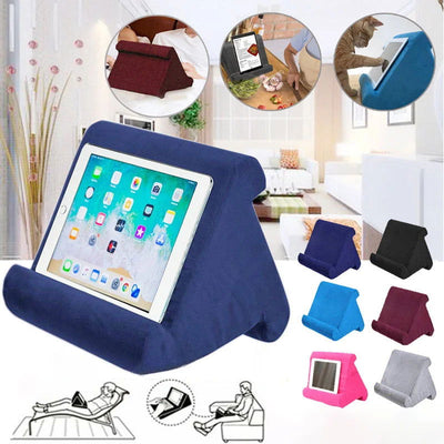Tablet Phone holder Multifunctional pillow-type suitable For iPad   Tablet holder mobile phone Accessories sponge holder - Slobuy